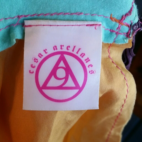 Cesar Arellanes boho top sz.OS - Picture 4 of 4